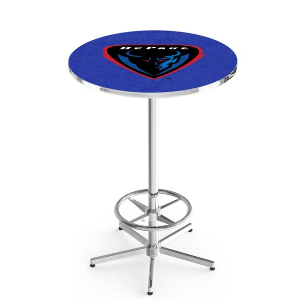 42" Chrome DePaul Pub Table